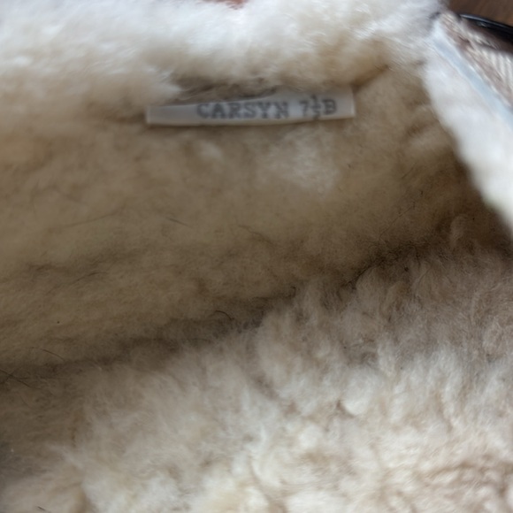 Coach Carsyn Shearling Coach signature moccasins indoor/outdoor - Picture 5 of 10